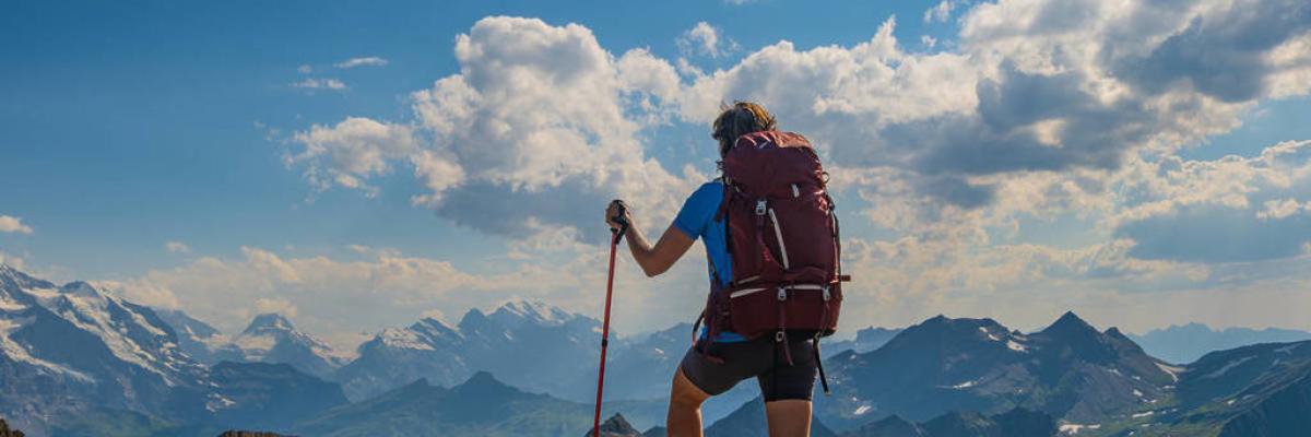 Dolor de rodilla al hacer senderismo