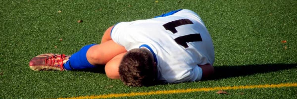 Esguince de tobillo en futbolistas y su tratamiento